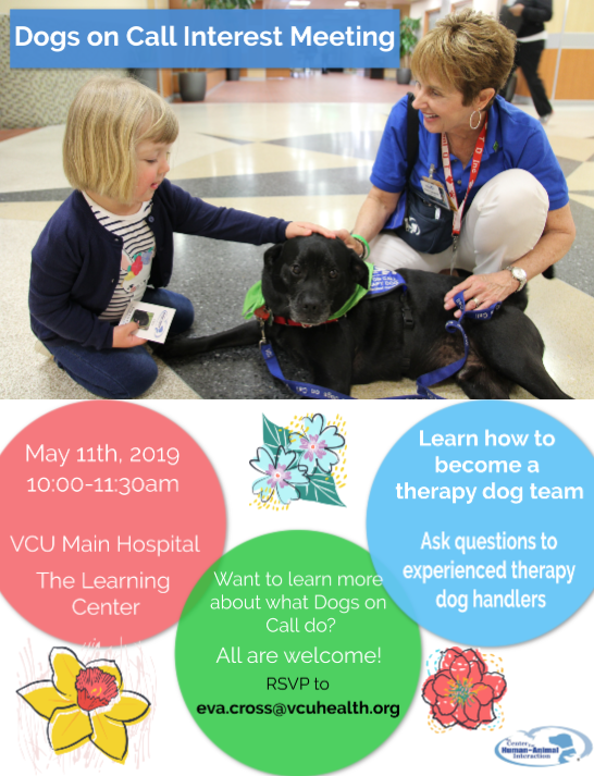 Dogs On Call 2019 Spring Interest Meeting
